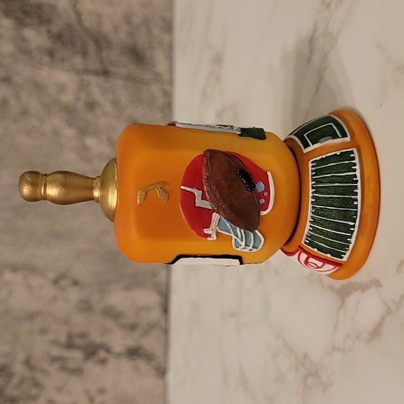 Vintage sports theme Dreidel & stand - Picture 1 of 5